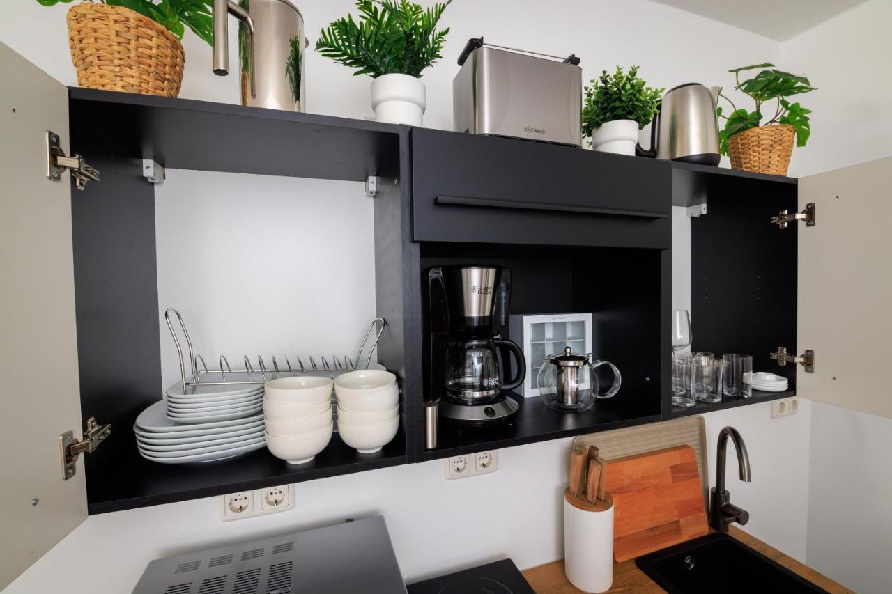 Global Living - Design Apartment I Rathausplatz I Kitchen I Augsbourg Extérieur photo